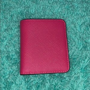 Leather Pocket Wallet Ladies Mini Purse